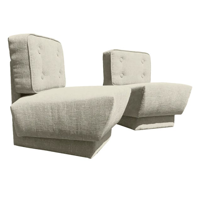 Mid-Century Modern Mid Century Modern Club Chairs For Sale - Image 3 of 4