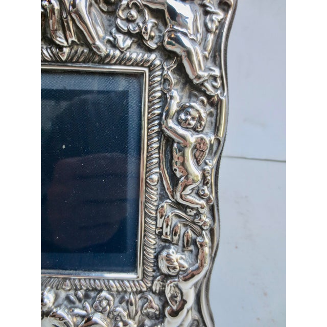 Sterling Silver Photo Frame For Sale - Image 9 of 10