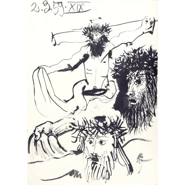 Figurative 1961 Picasso Toros Y Toreros No. 19 Dated 2/3/59 For Sale - Image 3 of 3