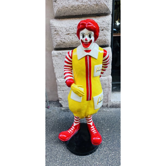 McDonald's Advertising Sculpture in Resin - USA 1980s - Restored Iconic McDonald's advertising sculpture in resin, dating...