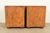 Henredon Mid-Century Modern Campaign Oak Nightstands, Pair For Sale - Image 13 of 15
