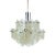 Ice Glass Chandelier by J.T. Kalmar for Kalmar, 1960s For Sale