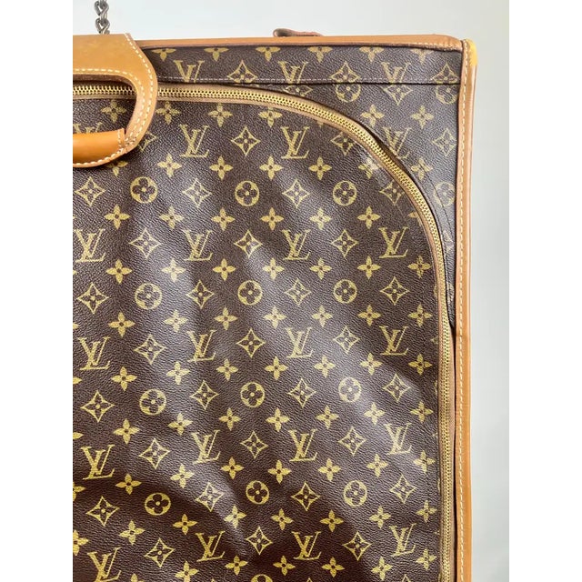 Metal Louis Vuitton Vintage Monogram Garment Bag For Sale - Image 7 of 18