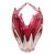 Joseph Hospodka Pink Art Glass Bowl or Vase For Sale