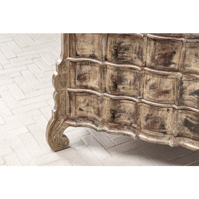 1940s Max Kuehne Silver Leaf Chest, Attributed For Sale - Image 11 of 15