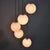 Dutch Five-Globe Pendant Lamp, 1970s For Sale - Image 6 of 16