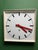 Large Pragotron 1970's square Soviet era Czech industrial clock. These were actually used in government buildings,...