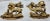 1950s Brass Deer & Pine Tree Candle Sconces- a Pair For Sale - Image 4 of 7
