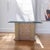 Postmodern Tessellated Stone and Glass Console Table, 1980s, Marble For Sale In Los Angeles - Image 6 of 18