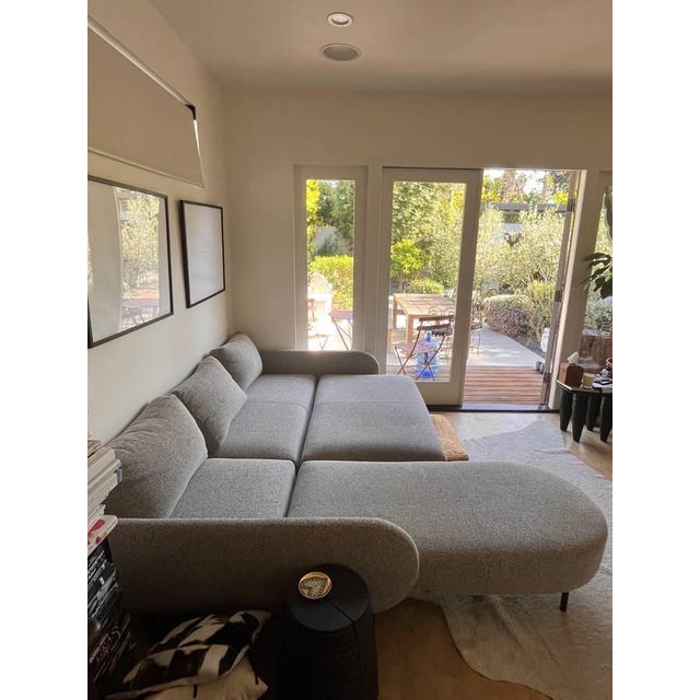 Abc Carpet & Home Couch (Sleeper Sofa W Chaise) For Sale - Image 10 of 11
