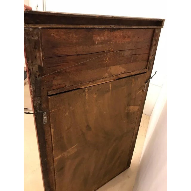 Russian Neoclassical Style Parcel Paint and Gilt Decorated Mirror For Sale - Image 10 of 11