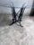 1930s French Art Deco Wrought-Iron and Glass Dining Table, 1930 For Sale - Image 5 of 9