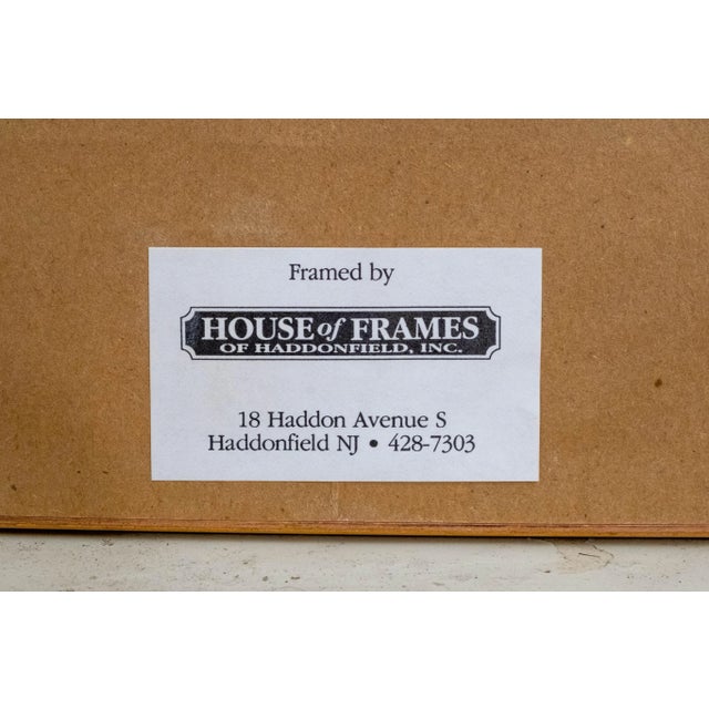 Gold Ornate Framed Floral Still Life Oil Painting Unsigned For Sale - Image 8 of 8