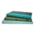 Curated Set of Teal & Sage Golf Coffee Table Book Stack - Set of 3 For Sale