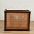 Wood Antique British Colonial Rosewood Two Tiered Caned Stand or Table For Sale - Image 7 of 13