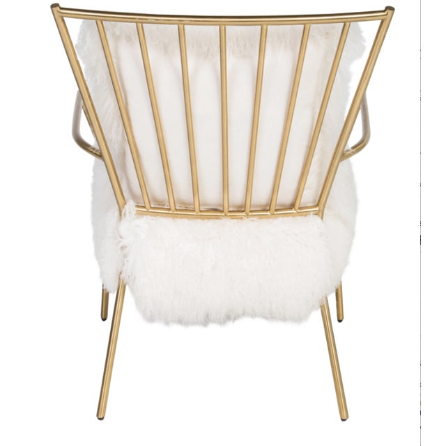 Mitchell Gold + Bob Williams Tibetan Fur Ansel Chairs - a ...