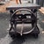 American Vintage Solid Steel Scissor Lift Table From Restoration Hardware For Sale - Image 3 of 6