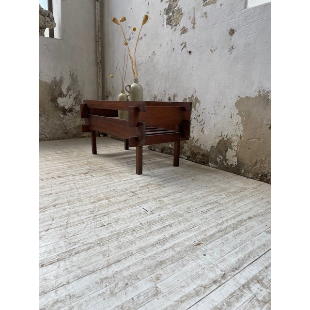 Small Modern Oak Planter, 1950s For Sale - Image 13 of 18