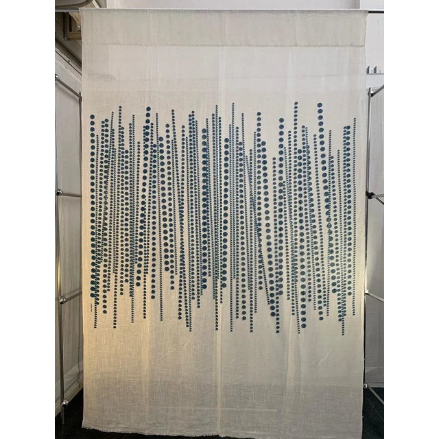 Textile Room Divider by Silvio Coppola for Tessitura di Mompiano, 1970s For Sale - Image 12 of 12