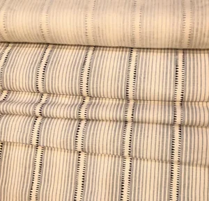 Schumacher: Moncorvo Fabric in Le Mirage Sky Blue and Charcoal, 4.5 Yards
