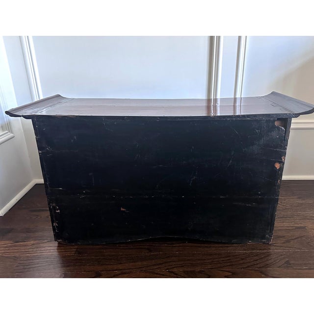 Antique Korean Scholar Book Storage Chest with Buddhism Symbols For Sale - Image 10 of 12