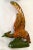 Ceramic Rare Mid-Century California Original Pottery/Ceramics Oblong Scalloped Edged Low Bowl & Two Fire Phoenix Pheasant Birds 3 Pieces Excellent Condition. For Sale - Image 7 of 12