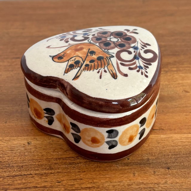 1980s Tonala Heart Box For Sale - Image 4 of 7