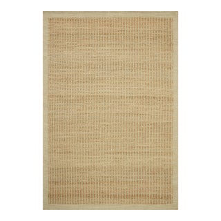 Amber Lewis x Loloi Lilah Natural / Antique Ivory 3'-6" x 5'-6" Accent Rug For Sale