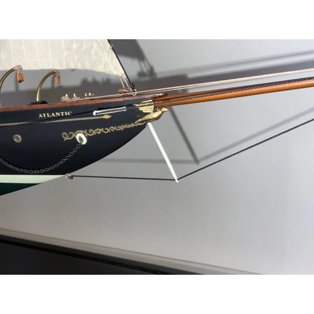 Ship's Model Schooner Atlantic For Sale - Image 10 of 12
