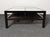 Wood Vintage Ebonized Wood and Vitrolite Glass Coffee Table by Van Keppel and Green For Sale - Image 7 of 18