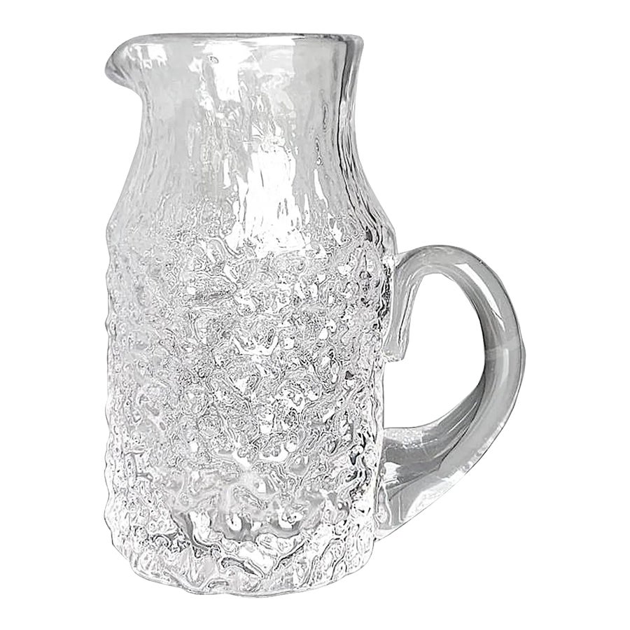 1960s Whitefriars Glassworks Ice Glacier Textured Glass Small