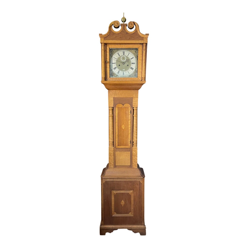 17th Century English Grandfather Clock by Thomas Tompion | Chairish