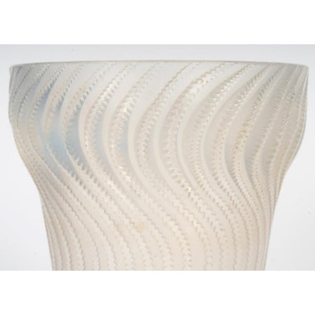 1930s Actinia Vase in Opalescent Glass by René Lalique, 1934 For Sale - Image 5 of 10