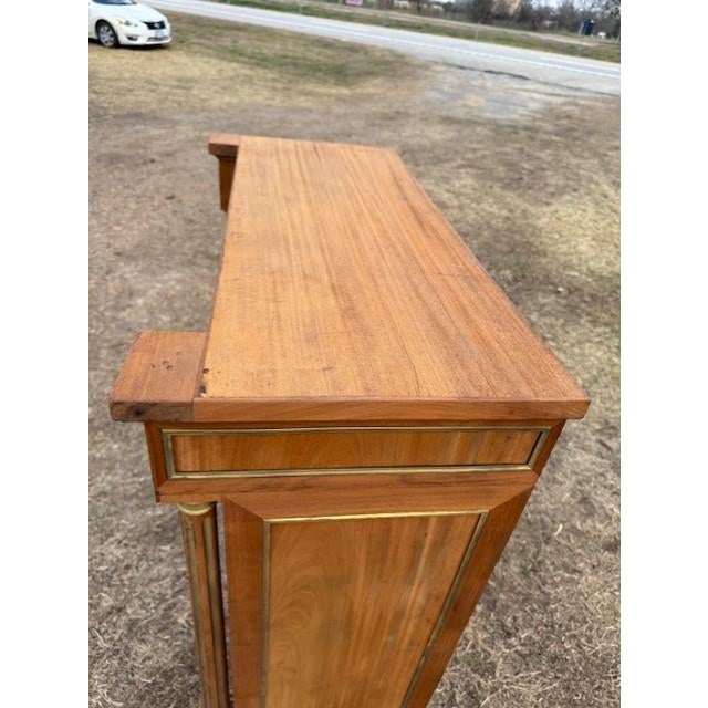 19th Century French Louis XVI Bleached 2-Door Bookcases For Sale - Image 4 of 14