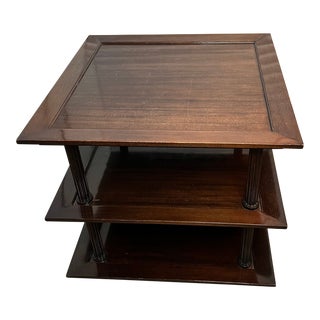 Barbara Barry for Baker Furniture Company Three Tier Side Table For Sale