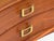Paul Frankl, John Stuart, Concave Nightstands, Walnut, Brass, Usa, 1950s For Sale - Image 9 of 16