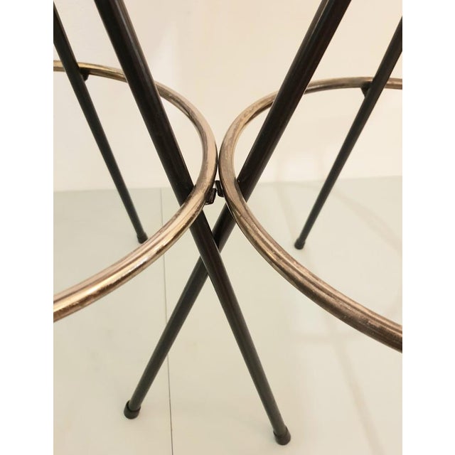 Set of Bar Stools by Herta Maria Witzemann for Erwin Behr For Sale - Image 12 of 13