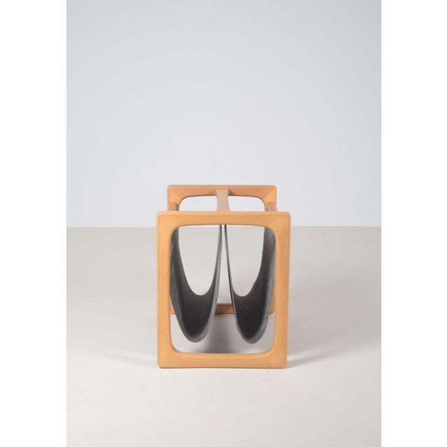 Mid-Century Modern Danish Magazine Holder from Aksel Kjersgaard, 1960s For Sale - Image 3 of 7