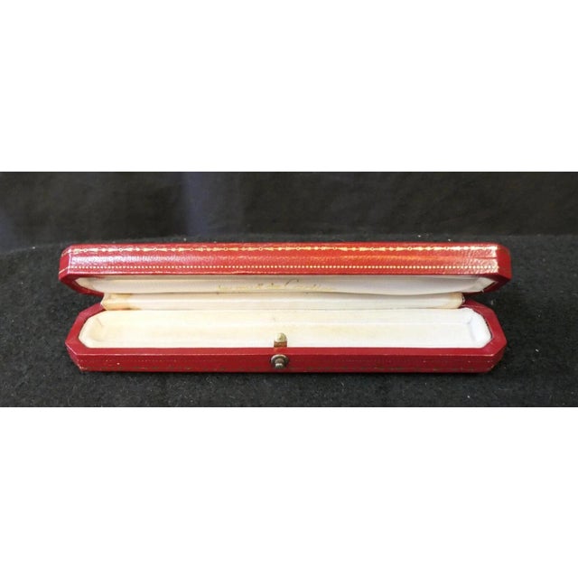 Art Deco Mid 20th Century Cartier Paris Bracelet Box For Sale - Image 3 of 12