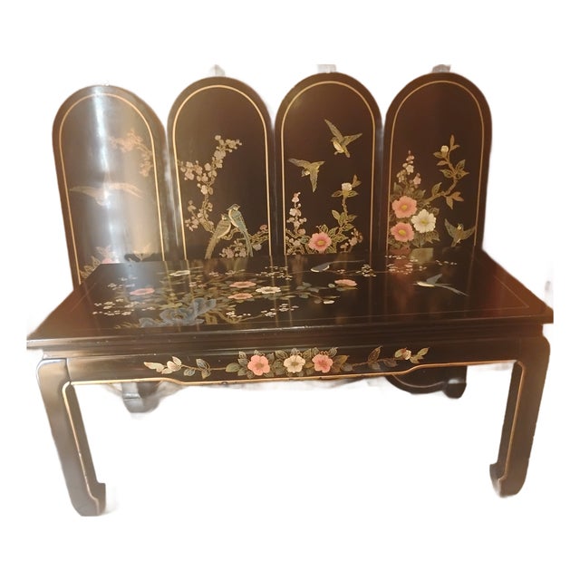 1980s Oriental Coffee Table For Sale