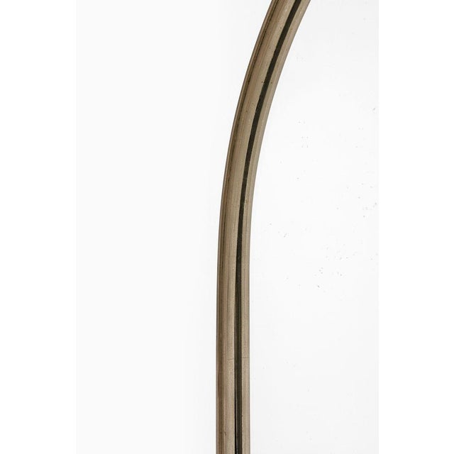 Large Mirror in Nickel-Plated Steel, 1950s For Sale - Image 6 of 7