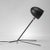 Contemporary Mid-Century Modern Black Cocotte Table Lamp by Serge Mouille For Sale - Image 3 of 10