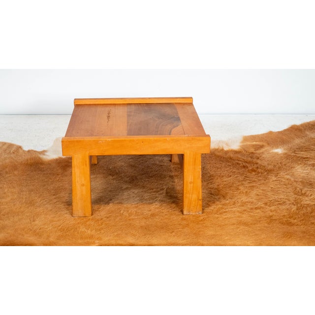 Japanese Studio Crafted Low Side Table, 1970s For Sale In Boston - Image 6 of 14