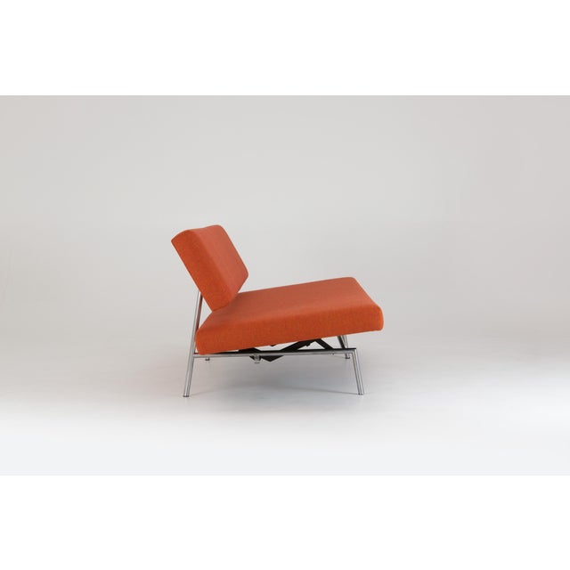 Metal Orange BR 02 Daybed by Martin Visser for 't Spectrum, 1980s For Sale - Image 7 of 18