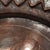 Vintage Egytian Hammered Sculptured Copper Platter/ Bowl With French Fluer- De- Lis and Bee Symbol For Sale In Chicago - Image 6 of 18