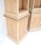 Pair New Unfinished Baker Obelisk Shape Double Sided 360 Degree Walnut Bookcases For Sale - Image 11 of 18