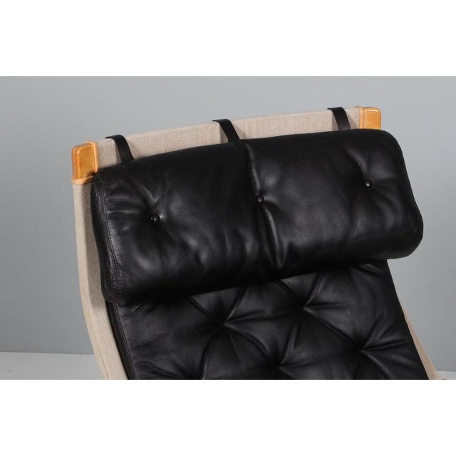 Pernilla Lounge Chair attributed to Bruno Mathsson for Dux, 1980s For Sale - Image 8 of 9