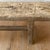 Mid-Century Modern Vintage Rustic Reclaimed Elm Wood Low Bench For Sale - Image 3 of 12