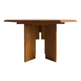 Vintage Octagonal Dining Table from Maison Regain, 1960 For Sale