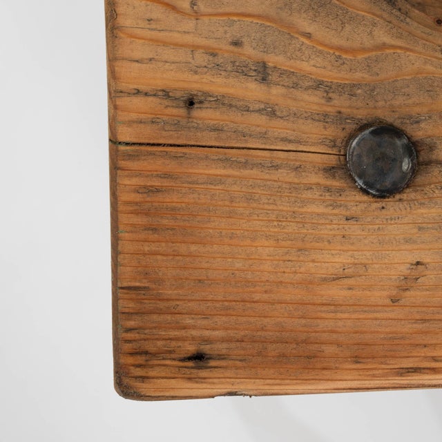 Early 20th Century French Metal & Wooden Work Table For Sale - Image 14 of 18